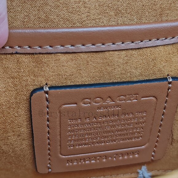 Tabby Coach Shoulder Bag 26 white - Picture 10 of 15